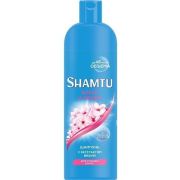 шампунь жен 500мл SHAMTU Блеск и объем c экстрактом вишни (12)