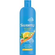 шампунь жен 500мл SHAMTU Питание и сила с экстрактами фруктов (12)