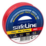 Safeline изолента 19/20 красный