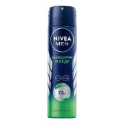 Дезодорант муж спрей 150мл NIVEA Мандарин и кедр