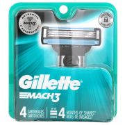 Кассеты мужские Gillette Mach3, 4 шт.