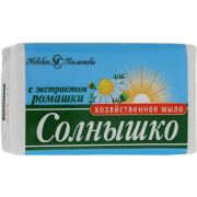 Мыло хозяйственное  140г НК Солнышко Ромашка