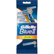 Станок для бритья мужской одноразовый Gillette Blue Plus, 5 шт.