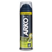Гель для бритья Arko Hemp 2 в 1, 200 мл.