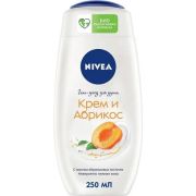 Гель для душа жен 250мл NIVEA Молоко и Абрикос