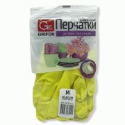 Grifon перчатки S 1 пара латексные с хлопковым напылением.