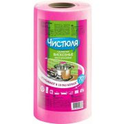 ЧИСТЮЛЯ салфетка 20шт вискозные многоразовые в рулоне