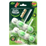 Чистящее средство для унитаза подвеска Duo Effect 5в1 Gold Хвоя, 2 шт.
