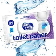 Влажная туалетная бумага Ultra fresh premium с клапаном 44шт