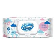 Влажные салфетки детские Smile с рисовым молочком 60шт