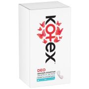 Ежедневные прокладки Kotex deo ультратонкие 56шт