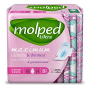 Прокладки 8шт MOLPED Ultra Супер