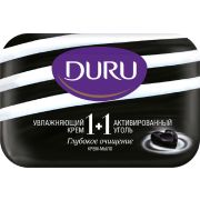 Мыло Duru 1+1 Активированый уголь, 80 г.