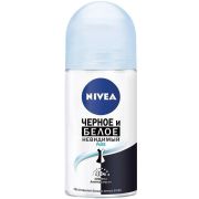 Дезодорант женский шариковый Nivea Черное и Белое Невидимый Pure, 50 мл.