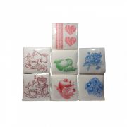Салфетки СОЛФИ бум. 50л 1сл 24*24 с рисунком