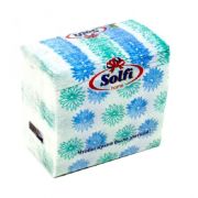 Салфетки СОЛФИ 250л 1сл 23*23 Эконом с рисунком
