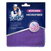 Салфетка 1шт 30*30см TURBOMAG KITCHEN для кухни микрофибра 300г/м2