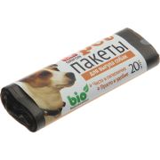 Grifon Bio мешки для выгула собак в рулоне, 22*33 см, 20 шт.