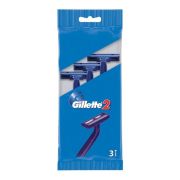 Станок для бритья мужской одноразовый Gillette-2, 3 шт.