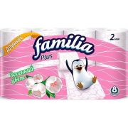 Туалетная бумага 8шт 2сл FAMILIA PLUS Весенний цвет