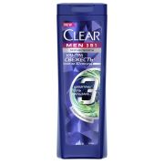 Шампунь мужской Clear 3 в1 Ультра свежесть, 400мл.