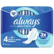 Прокладки Always Ultra Night, 7 шт.