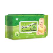 Pamperino влажные салфетки детские с клапаном, 80 шт.
