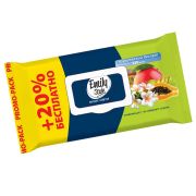 Emily Style влажные салфетки Королевский десерт с клапаном +20%, 120 шт.