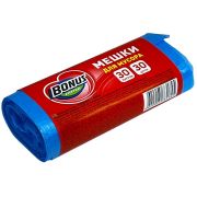 Мешки для мусора Bonus 45*55см 30л синие 30шт