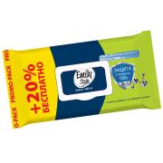 Влажные салфетки Emily Style Антибактериальные, 120 шт.
