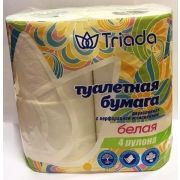 Туалетная бумага 4шт 2сл 18м TRIADA