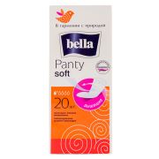 Прокладки ежедневные Bella Panty Soft, Белая линия, 20 шт.