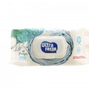 Влажные салфетки Ultra fresh premium antibacterial с эвкалиптом с клапаном 60шт