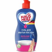 Средство для мытья посуды Haus Herz бальзам, 450 мл.