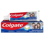 Зубная паста Colgate Максимальная защита от кариеса Свежая мята с комплексом кальция и фторида, 100  мл.