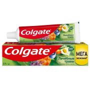 Зубная паста Colgate Лечебные травы с натуральными ингредиентами для здоровья зубов и десен, 150 мл.