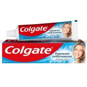 Зубная паста Colgate Бережное отбеливание, с фтором и кальцием, 100 мл.