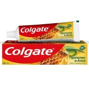 Зубная паста Colgate Прополис и Алоэ с натуральными ингредиентами для защиты от кариеса и свежего дыхания, 100 мл.