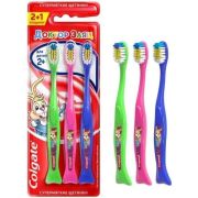 Colgate Доктор Заяц детская зубная щетка 2+, 2+1, супермягкая.