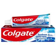 Зубная паста Colgate Тройное действие Экстра отбеливание для восстановления естественной белизны зубов, 100 мл.