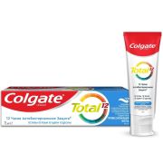 Зубная паста Colgate Total 12 Профессиональная Чистка с специальным ингредиентом для гладких и блестящих зубов,75 мл.