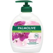 Жидкое мыло для рук Palmolive Натурэль Роскошная Мягкость Черная Орхидея и Увлажнение молочком, 300 мл.