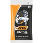 Станок д/бритья муж однораз 10шт Bic Metal пакет