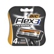 Кассеты д/бритья муж 4шт Bic Hybrid 3 Flex