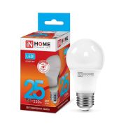 IN HOME лампа сд LED-A65-VC 25Вт 230В Е27 4000К 2380Лм (100)
