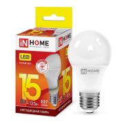 IN HOME лампа сд LED-A60-VC 15Вт 230В Е27 3000К 1430Лм (100)