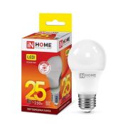 IN HOME лампа сд LED-A65-VC 25Вт 230В Е27 3000К 2380Лм (100)