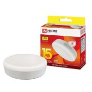 IN HOME лампа сд LED-GX53-VC 15Вт 230В 3000К 1430Лм (100)