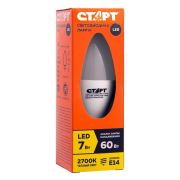 СТАРТ лампа ECO LED CandleE14 7W 30 теплый (100)