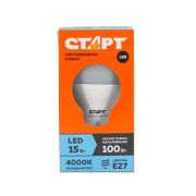 СТАРТ лампа ECO LEDGLSE27 15W 40 (100)